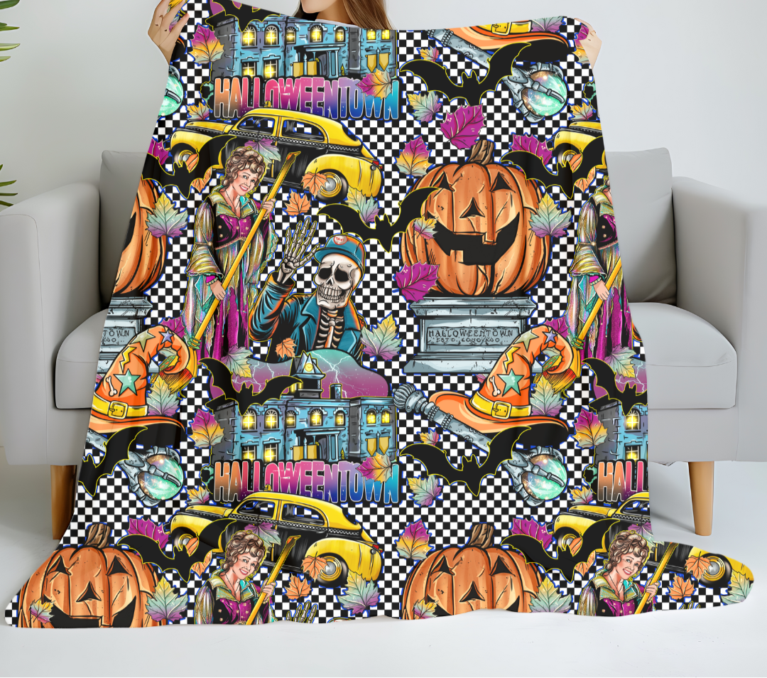 Halloween Town Blanket