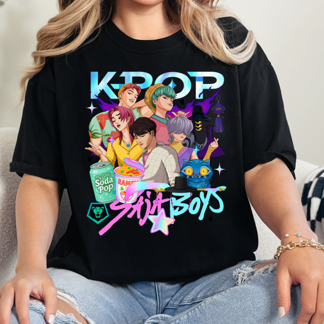 Pop Boys Unisex Adult T-shirt