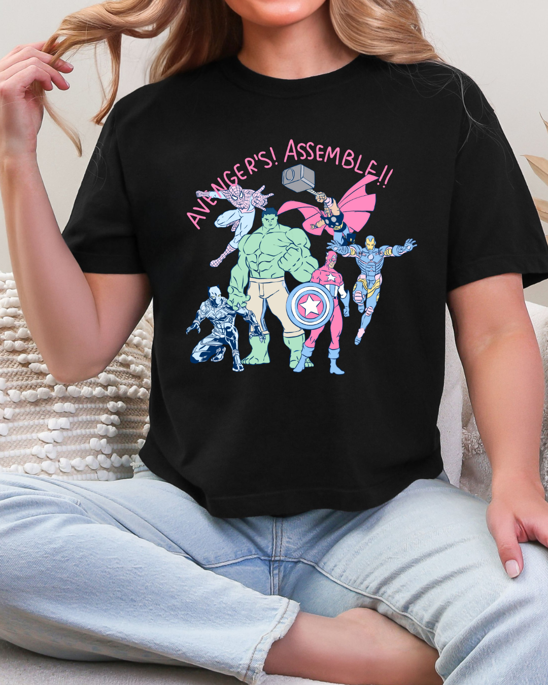 Heroes Assemble t-shirt PREORDER