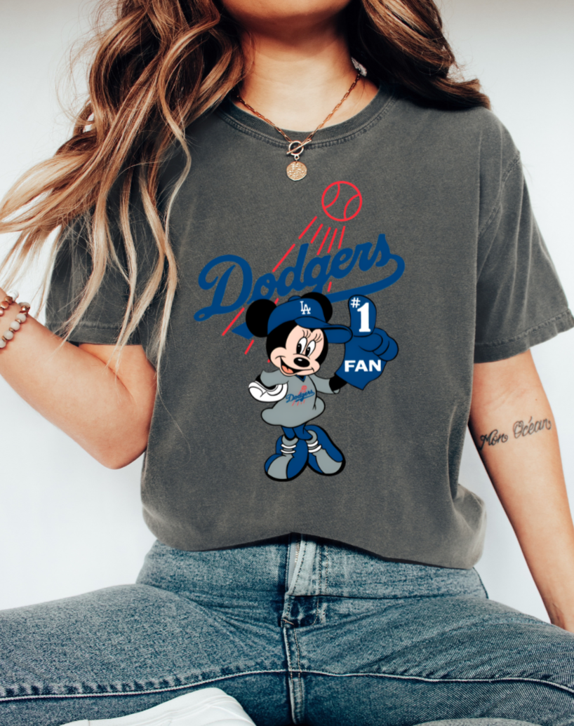 #1 LA Fan Girl Mouse Unisex t-shirt PREORDER