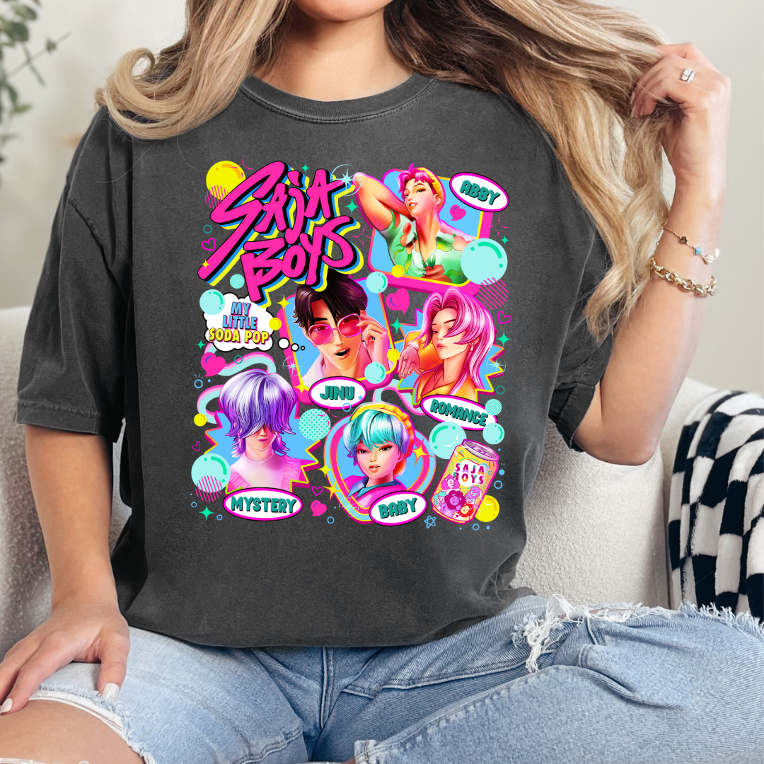 Pop Boys Unisex Adult T-shirt