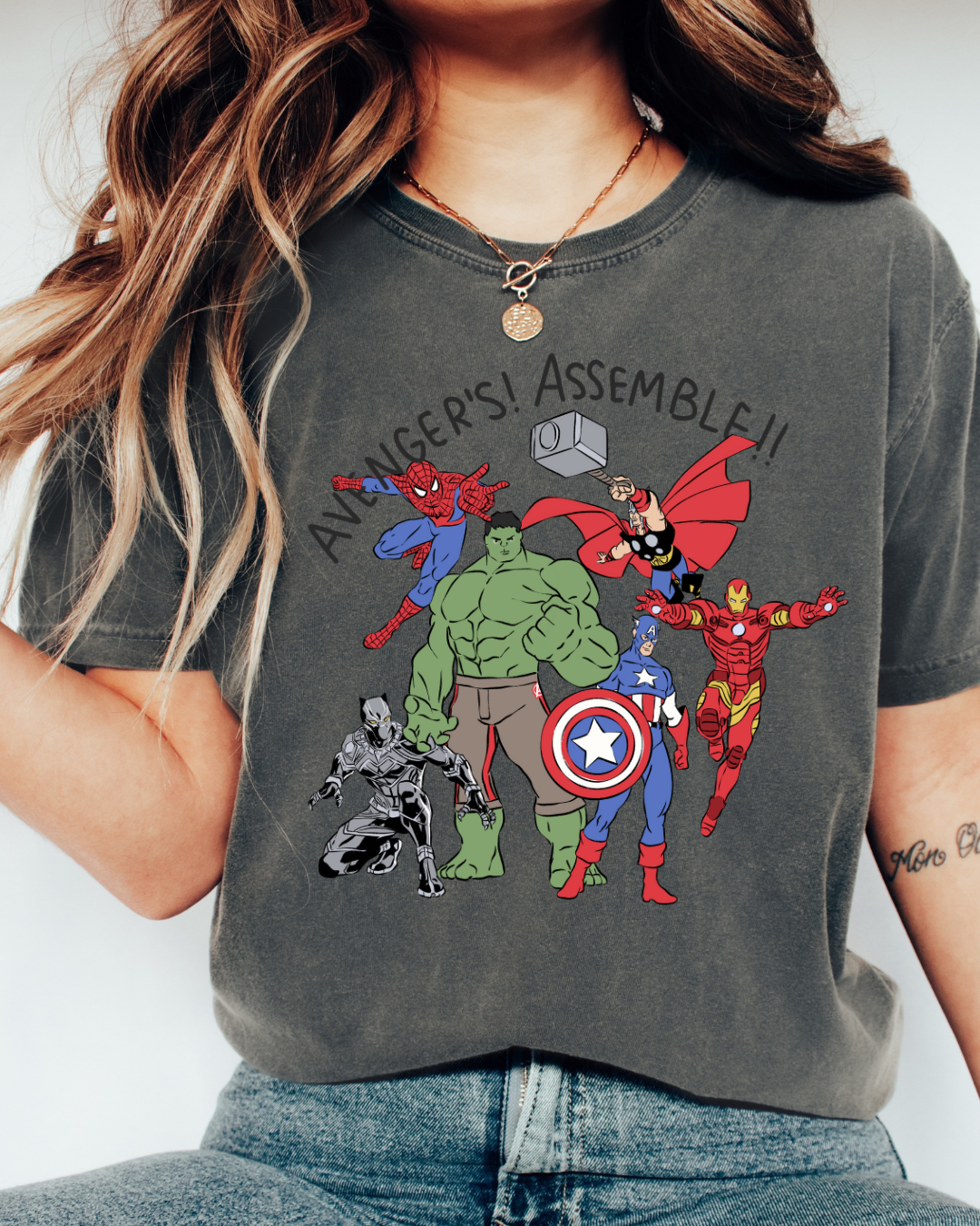 Heroes Assemble t-shirt PREORDER