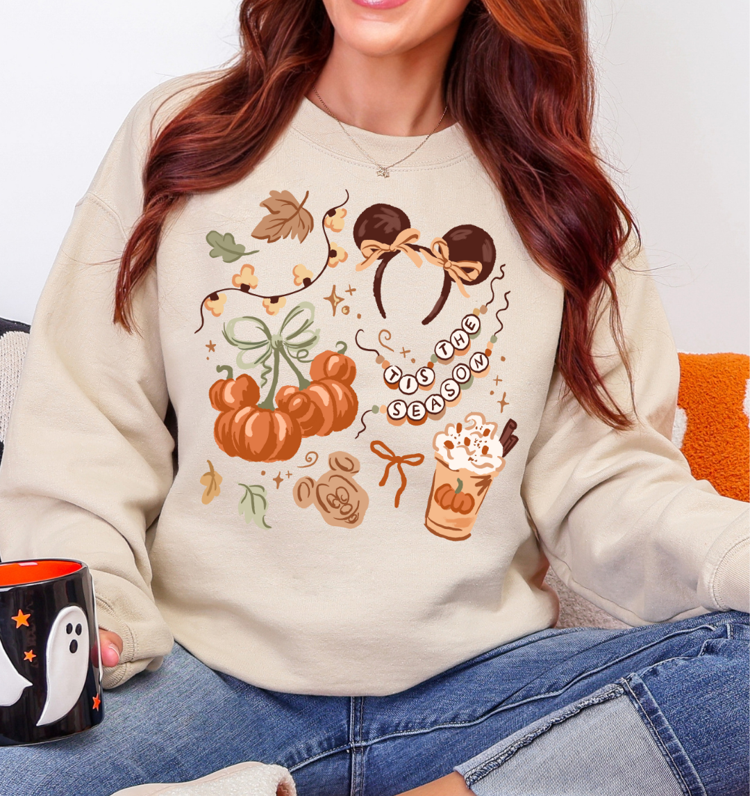 Magical Fall Season Unisex Crewneck Sweater