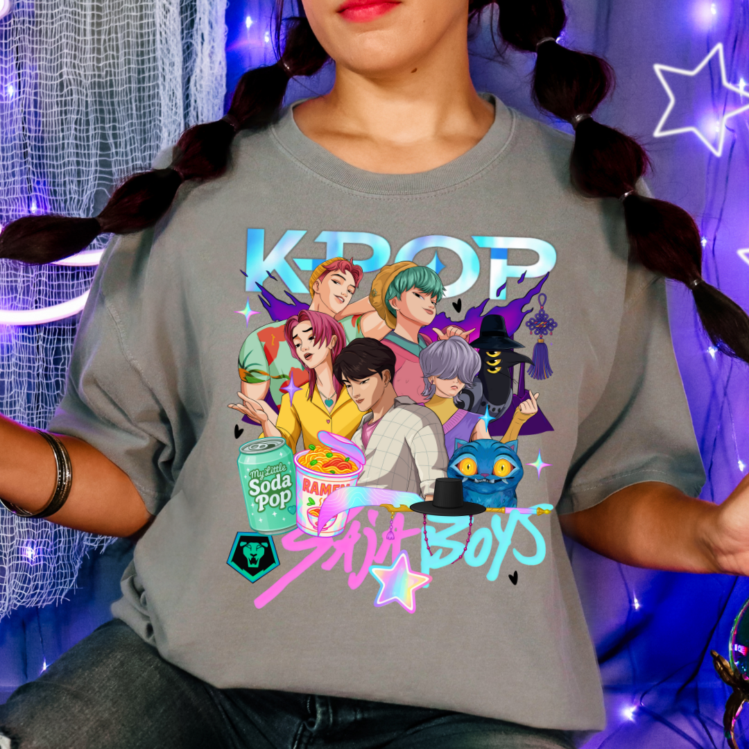Pop Boys Unisex Adult T-shirt