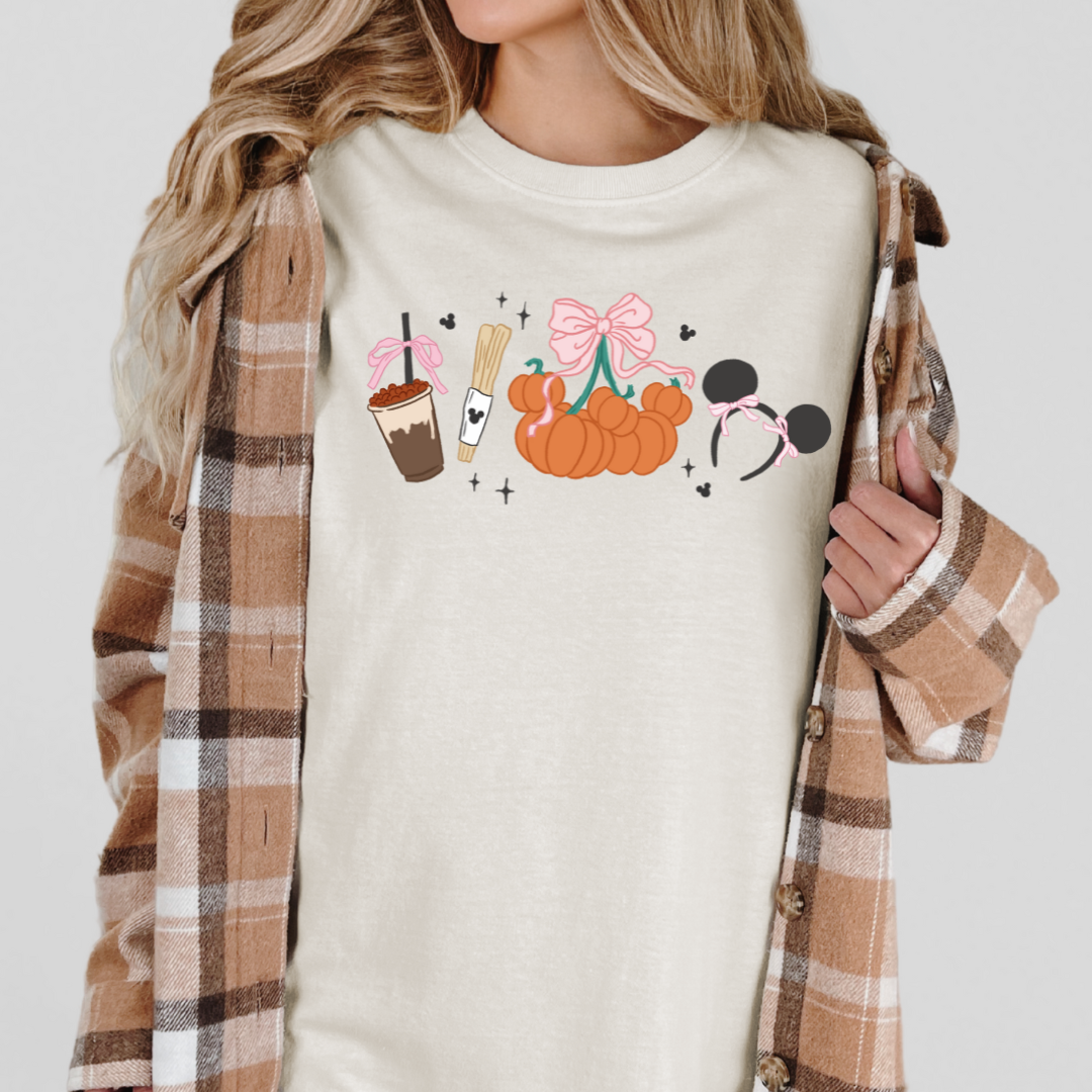 Just a girl Fall Pumpkins Unisex t-shirt