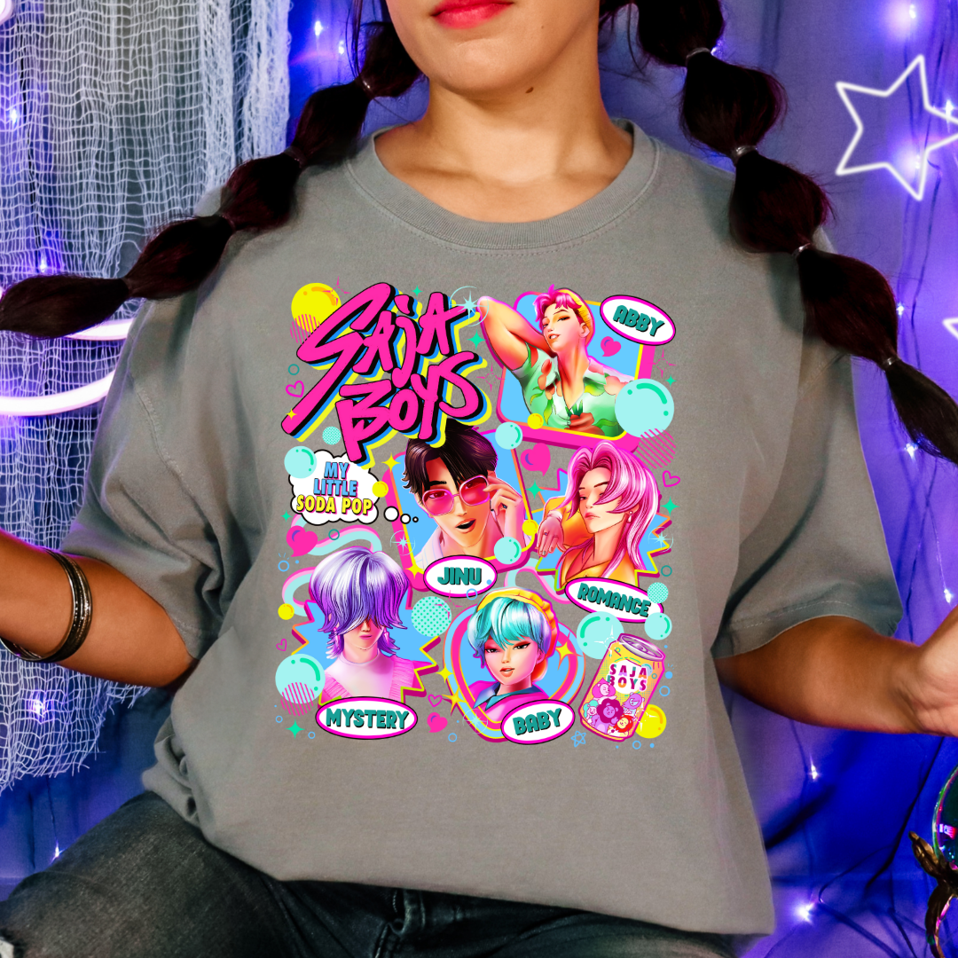 Pop Boys Unisex Adult T-shirt