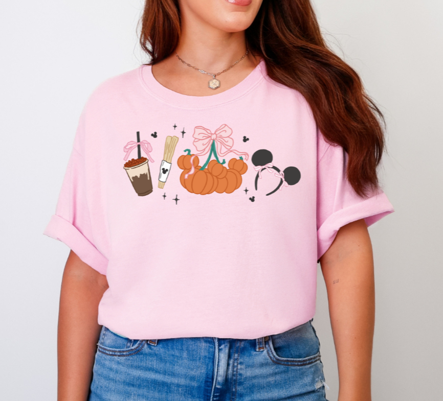 Just a girl Fall Pumpkins Unisex t-shirt