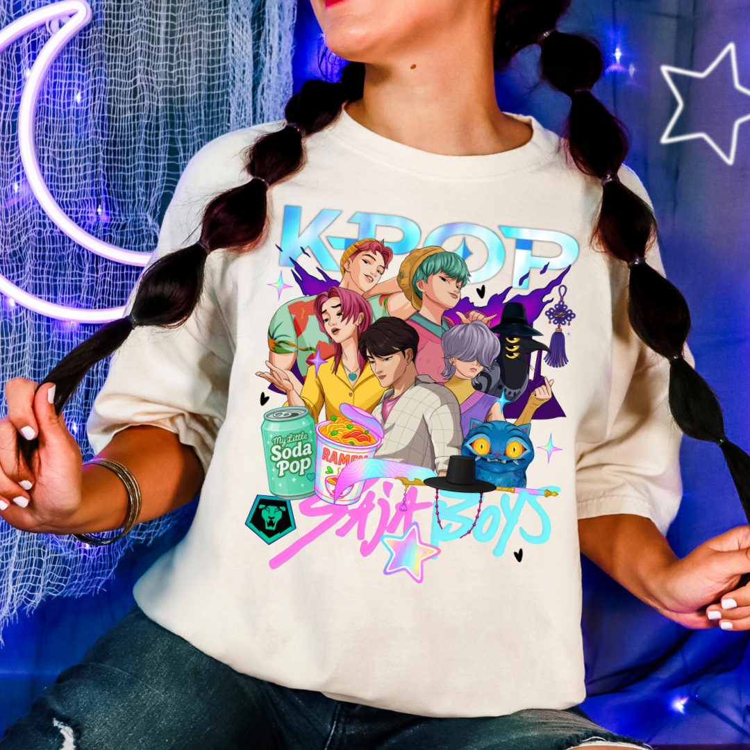 Pop Boys Unisex Adult T-shirt