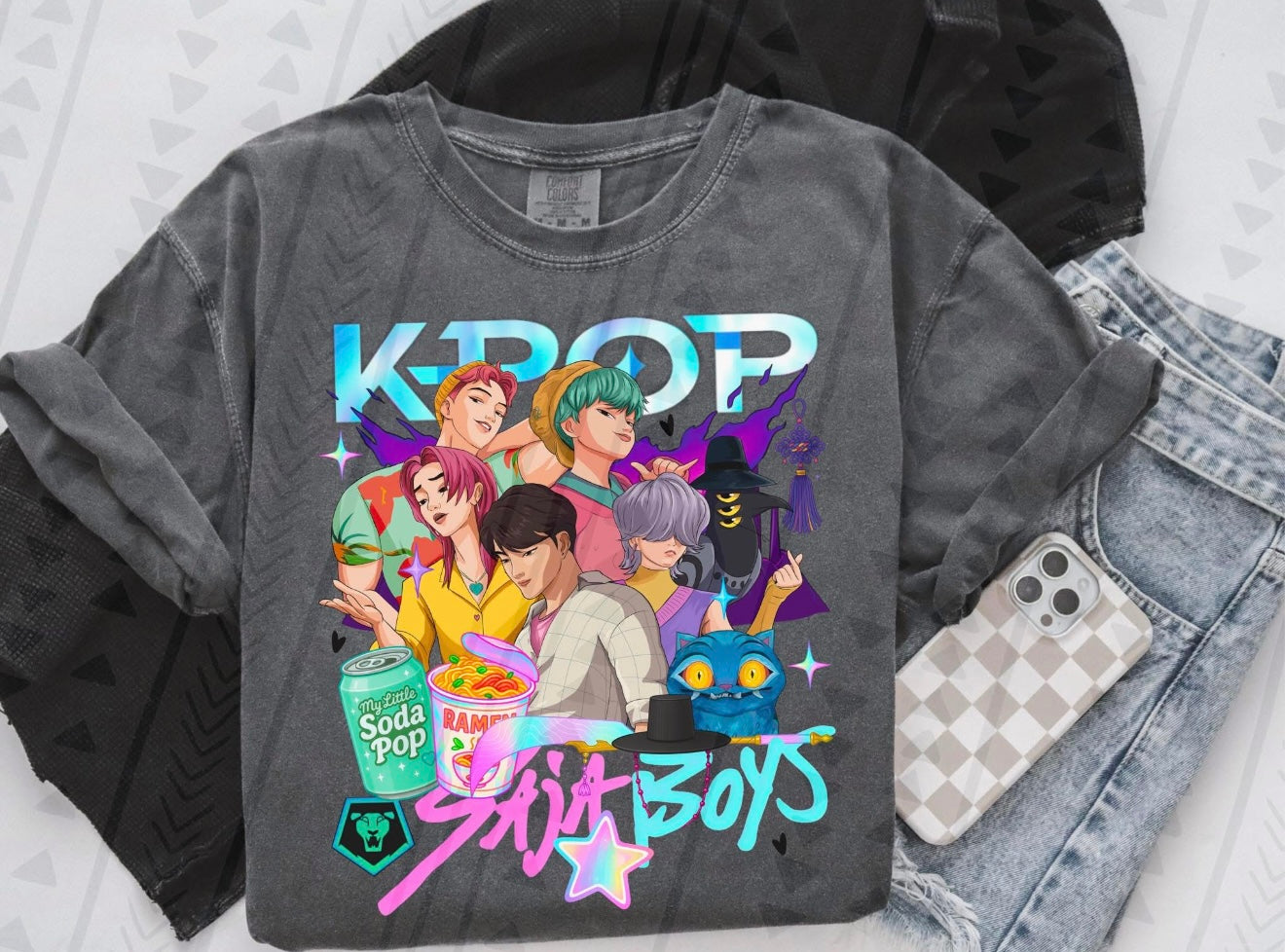Pop Boys Unisex Adult T-shirt