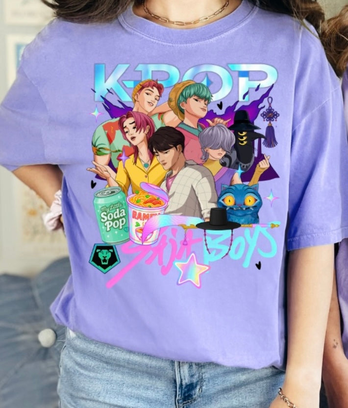 Pop Boys Unisex Adult T-shirt