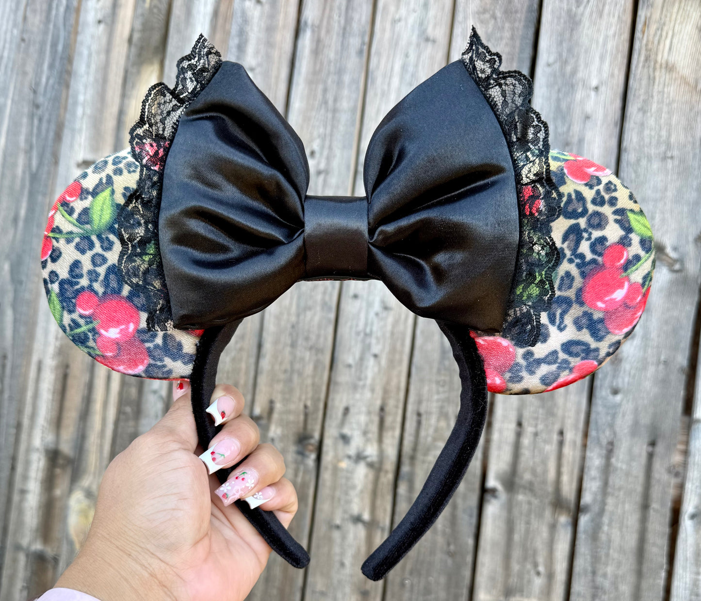 Leopard Cherry Mouse