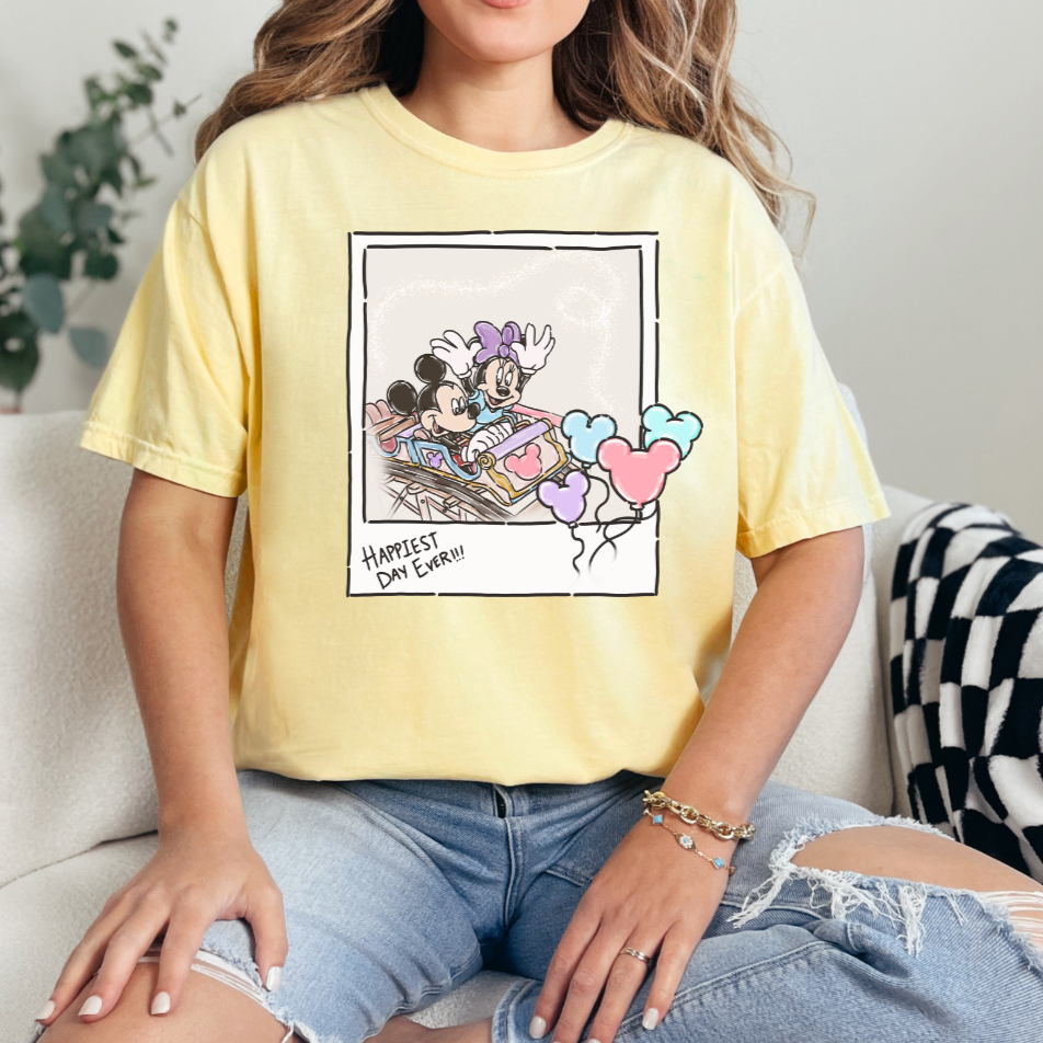 Happiest Day Ever Unisex t-shirt PREORDER