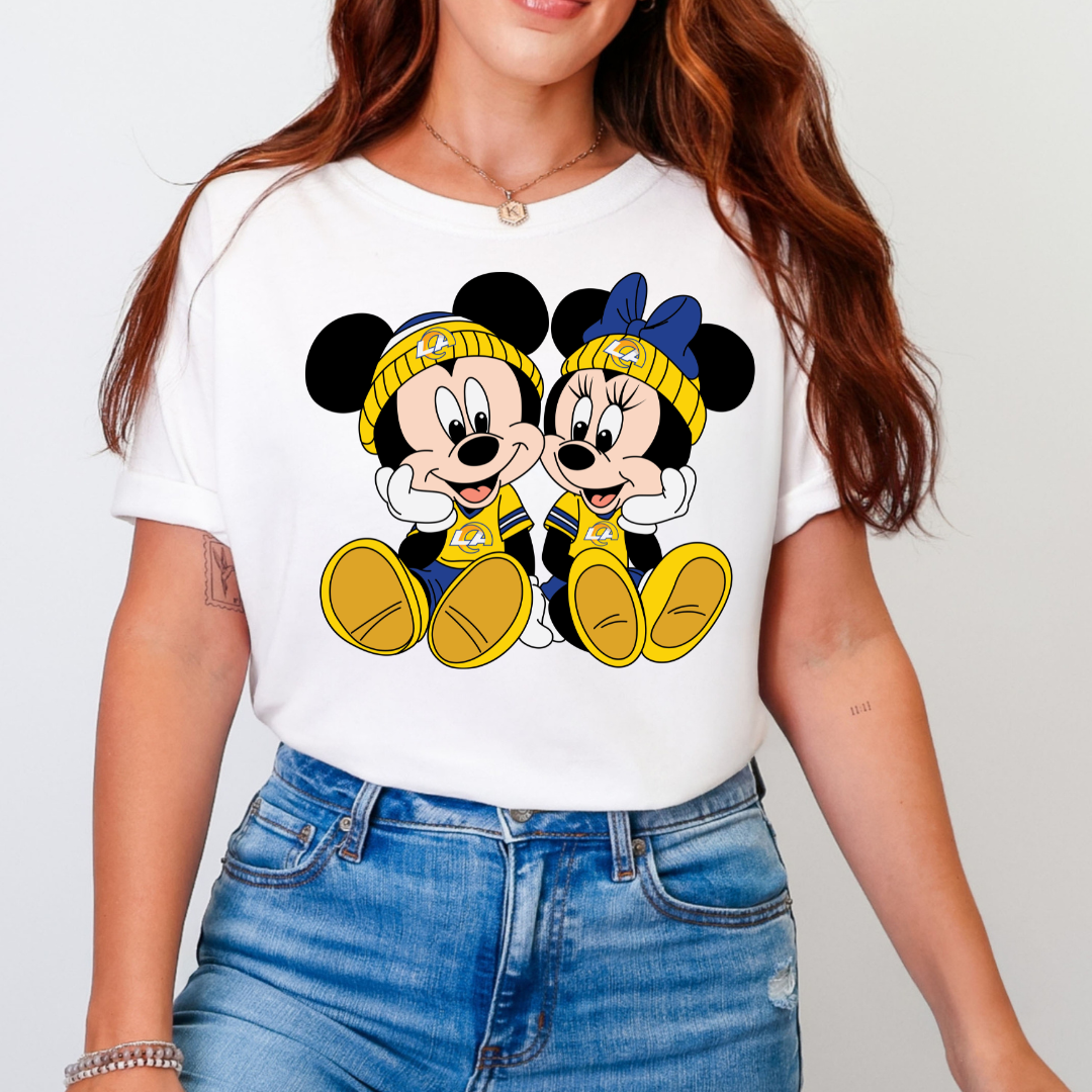 LA Rms Mouse Couple Unisex t-shirt