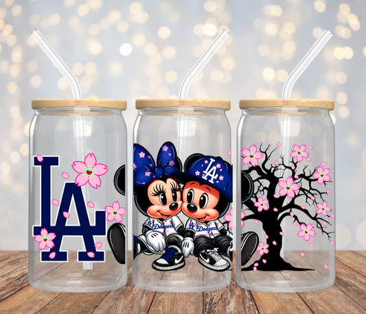 16oz LA TK Series Glass Can Cup PREORDER