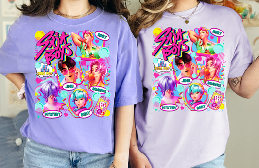 Pop Boys Unisex Adult T-shirt