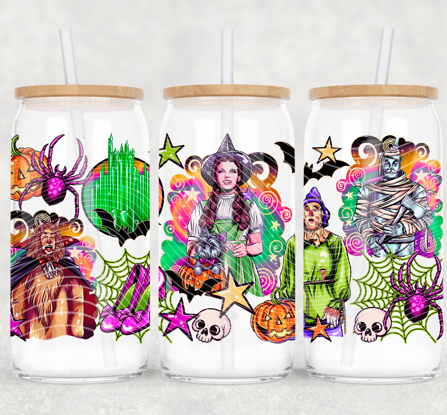 Halloween OZ 16oz Can Cup