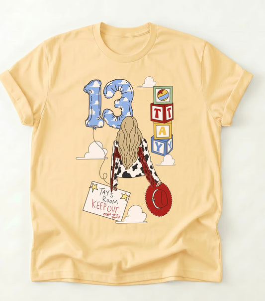 TS 13 Balloon Adult Unisex T-Shirt