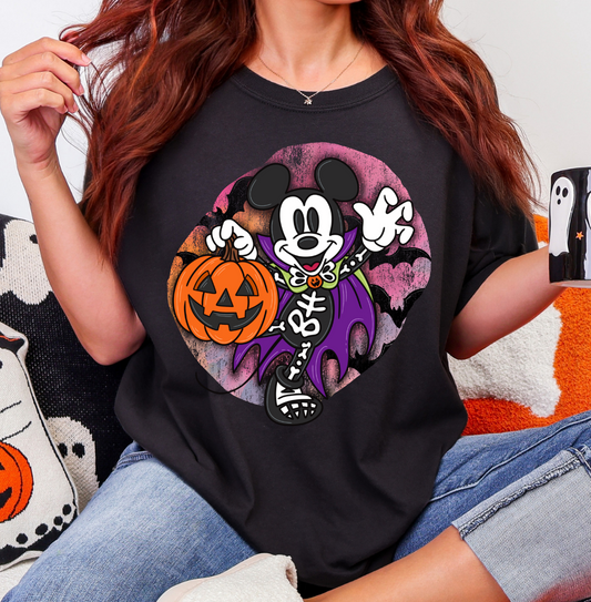Skelly Mouse Adult Unisex T-Shirt