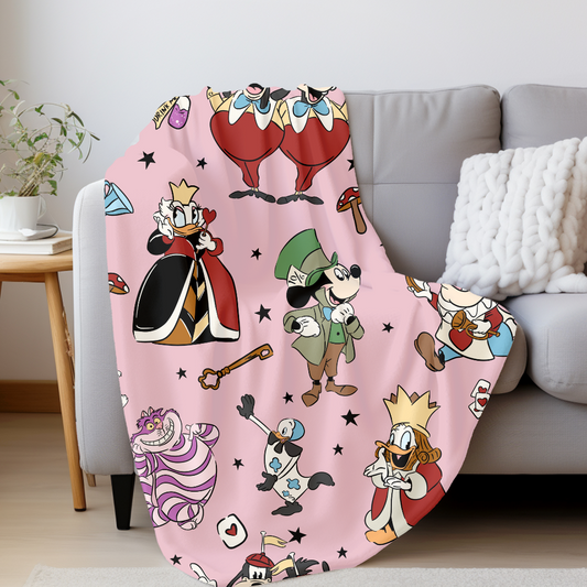 Mouse in Wonderland Blanket