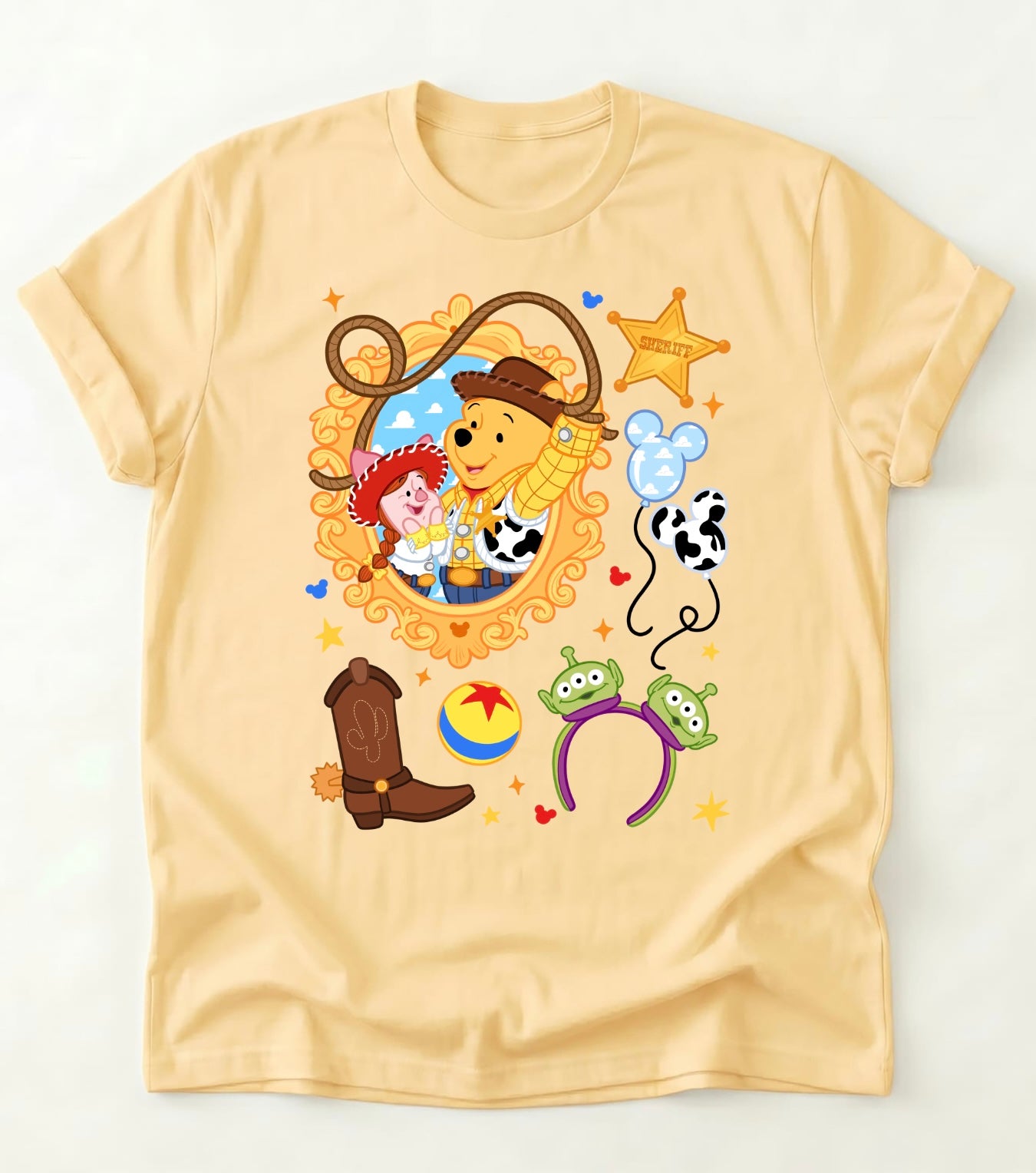 Cowboy Bear Kid T-shirt