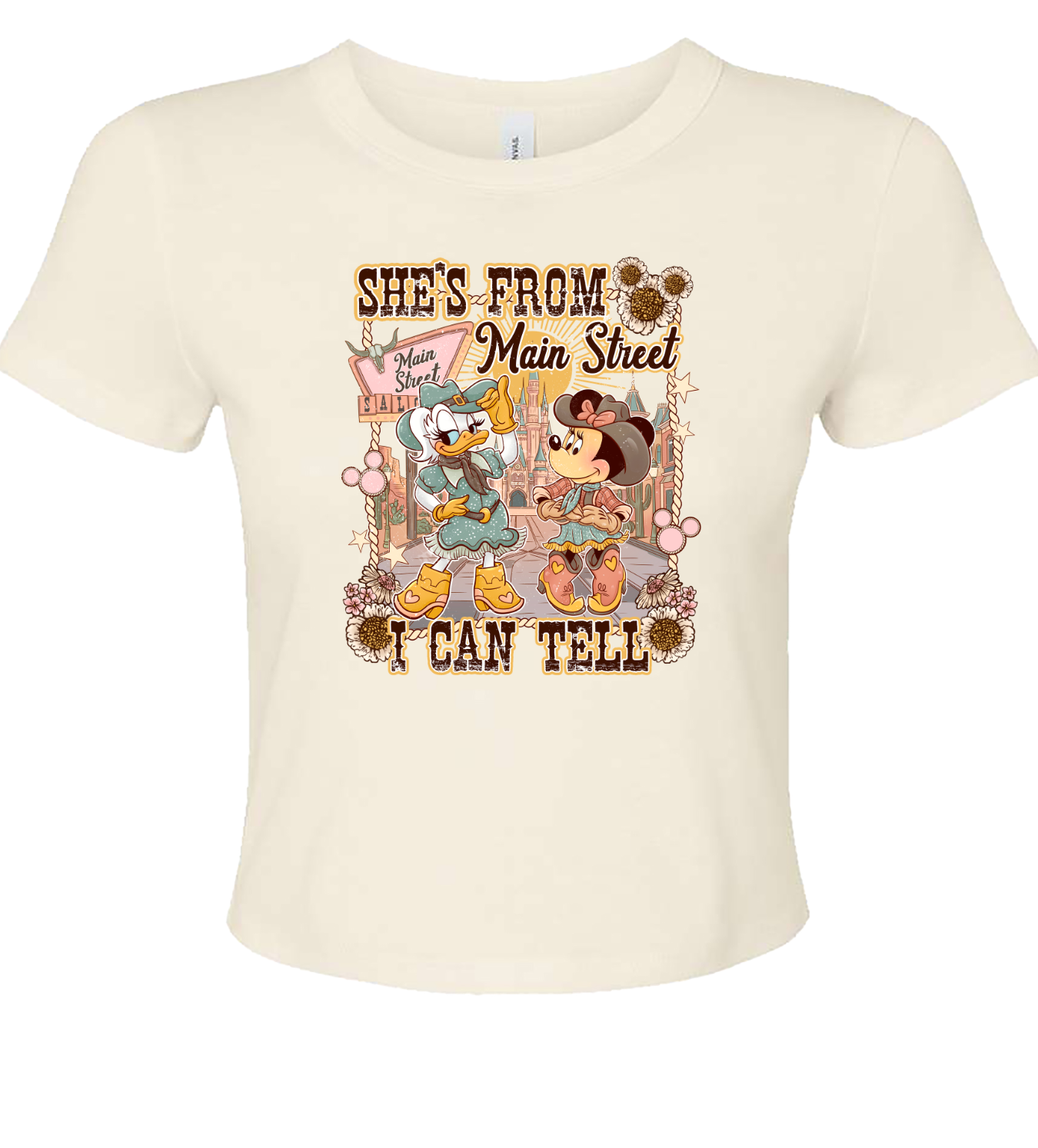 She's From Main Street Women's Baby Tee