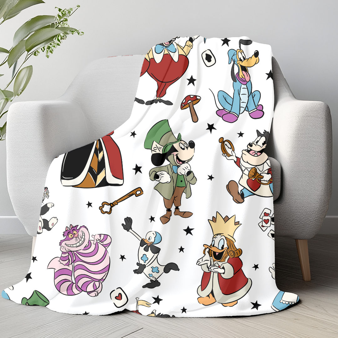 Mouse in Wonderland Blanket