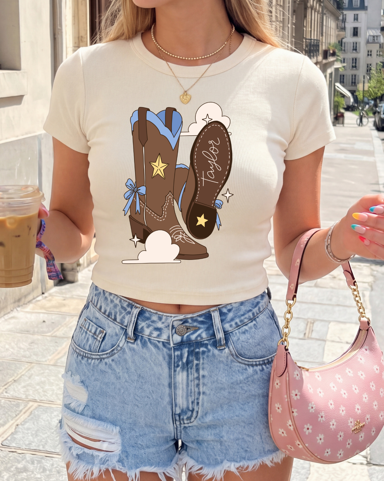 TS Boots Women's Baby Tee