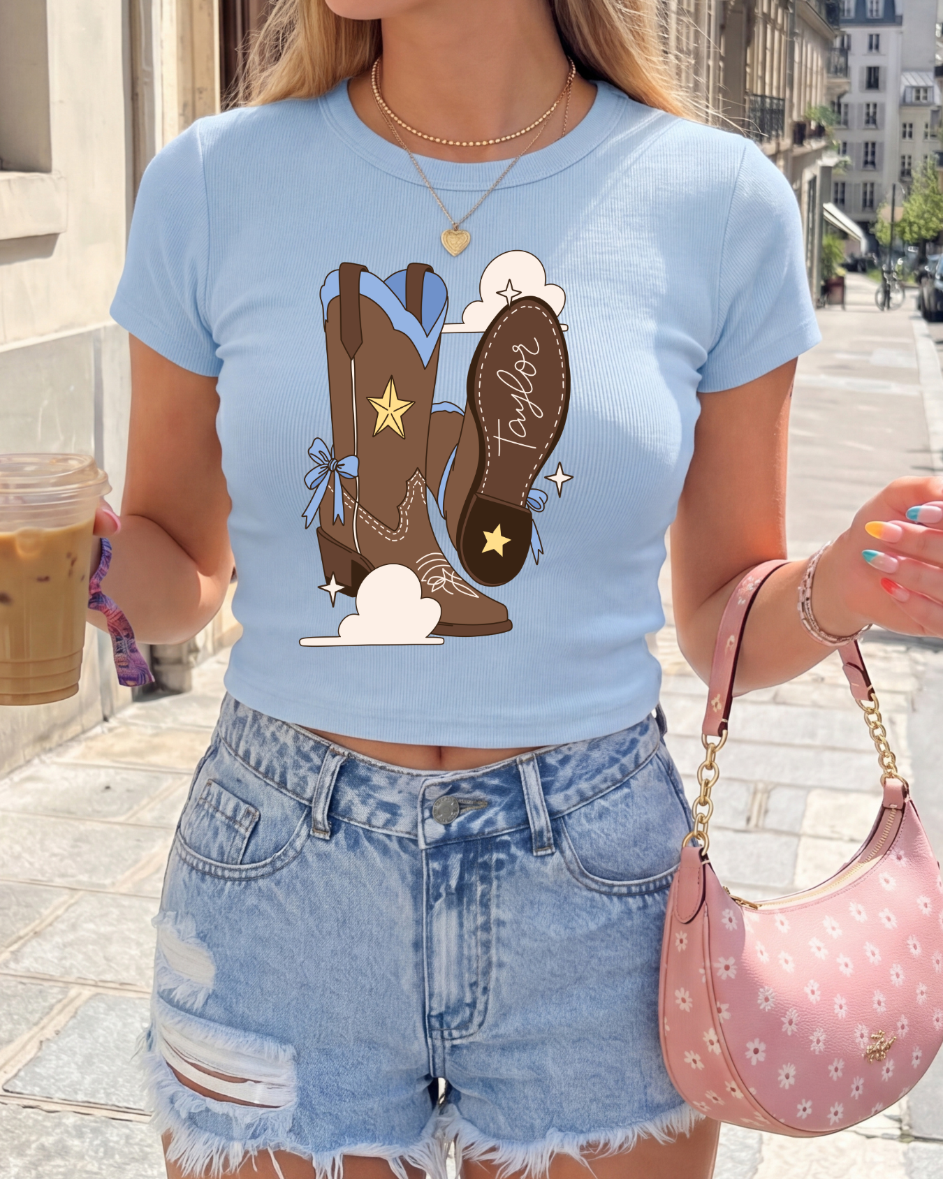 TS Boots Women's Baby Tee
