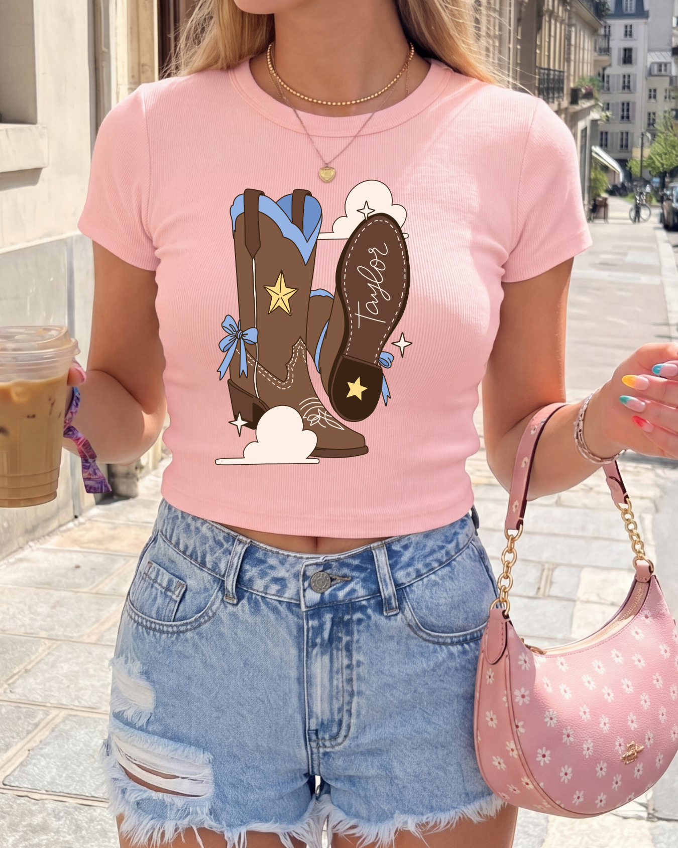 TS Boots Women's Baby Tee