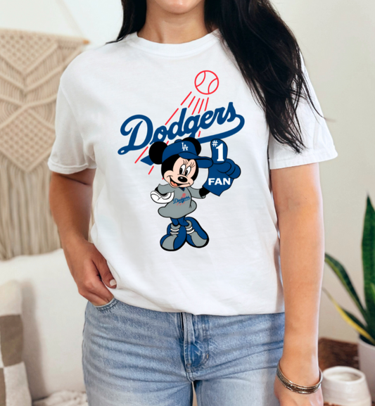 #1 LA Fan Girl Mouse Unisex t-shirt PREORDER