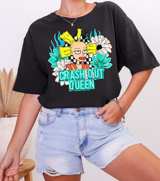 Crash Out Queen Adult Unisex T-Shirt