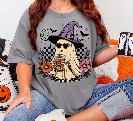 Witchy Ghost Adult Unisex T-Shirt
