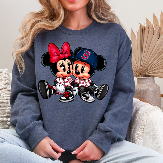 Boston Rd Sox Unisex Crewneck Sweater