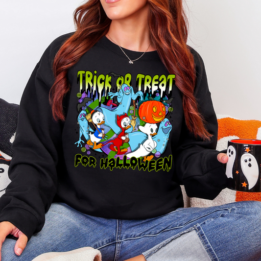 Trick or Treat  Brothers Unisex Crewneck Sweater