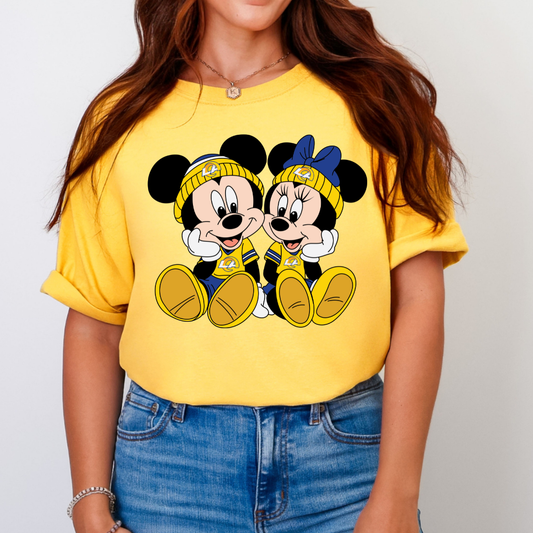 LA Rms Mouse Couple Unisex t-shirt