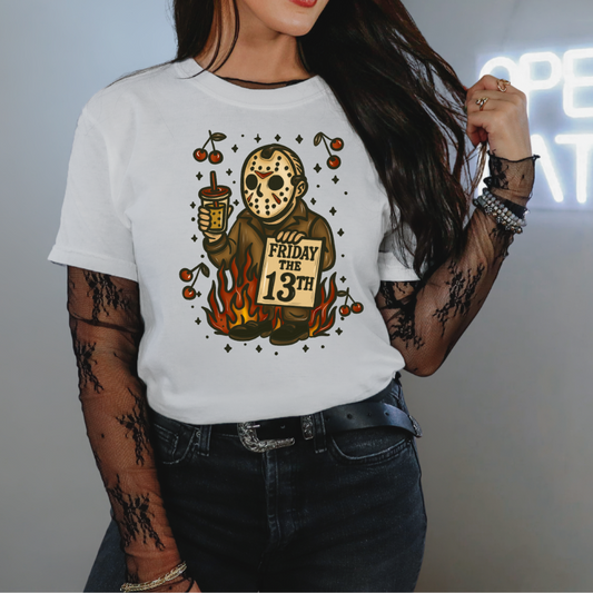 Friday the 13th Coffee T-shirt