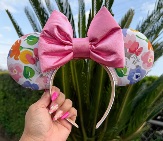Floral Girl Mouse Ears