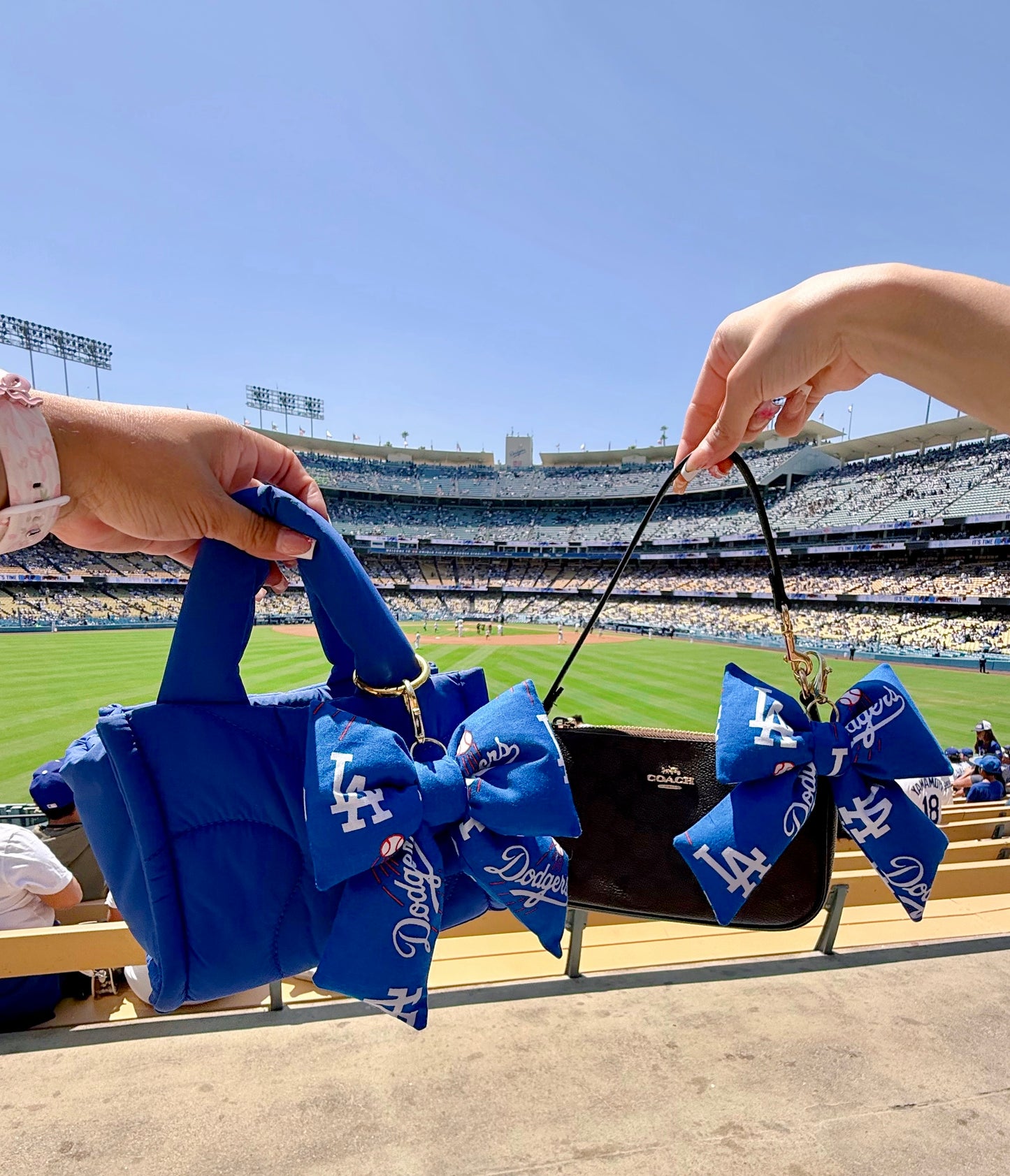 LA Bow Bag Charms