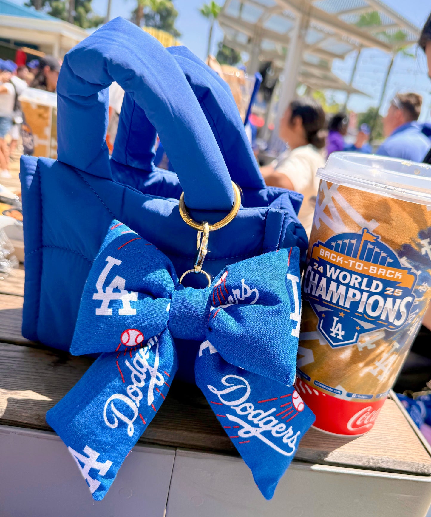 LA Bow Bag Charms