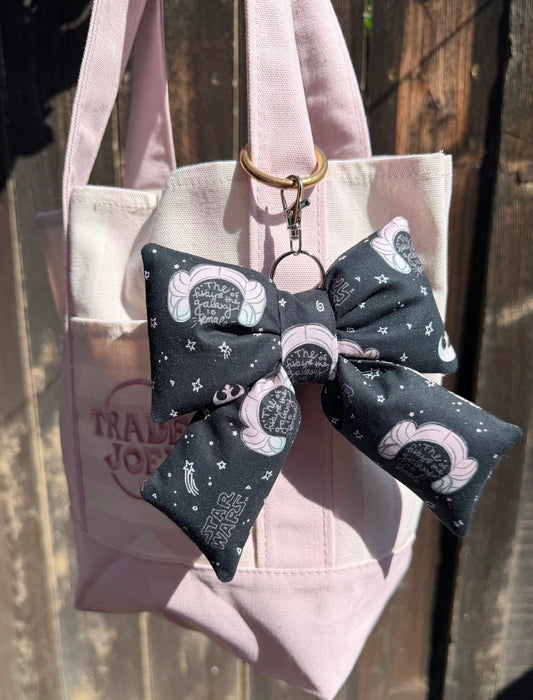 Princess Buns Bow Charm
