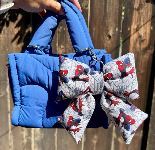 Spidey Bow Charm