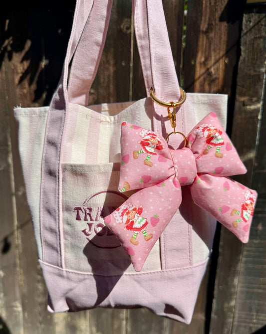 Berry Shortcake Girl Bow Charm