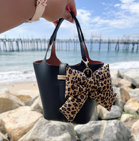 Leopard Bow Charm