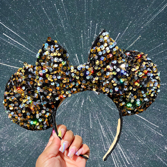 Galaxy Sequin Velvet Ears