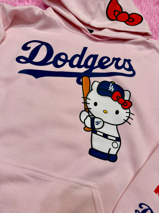 Pink HK Game day Hoodie Kids small
