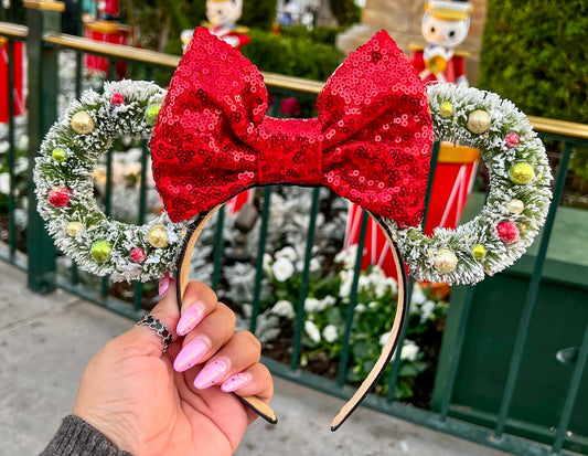 Light Up Wreath Ears 2.0