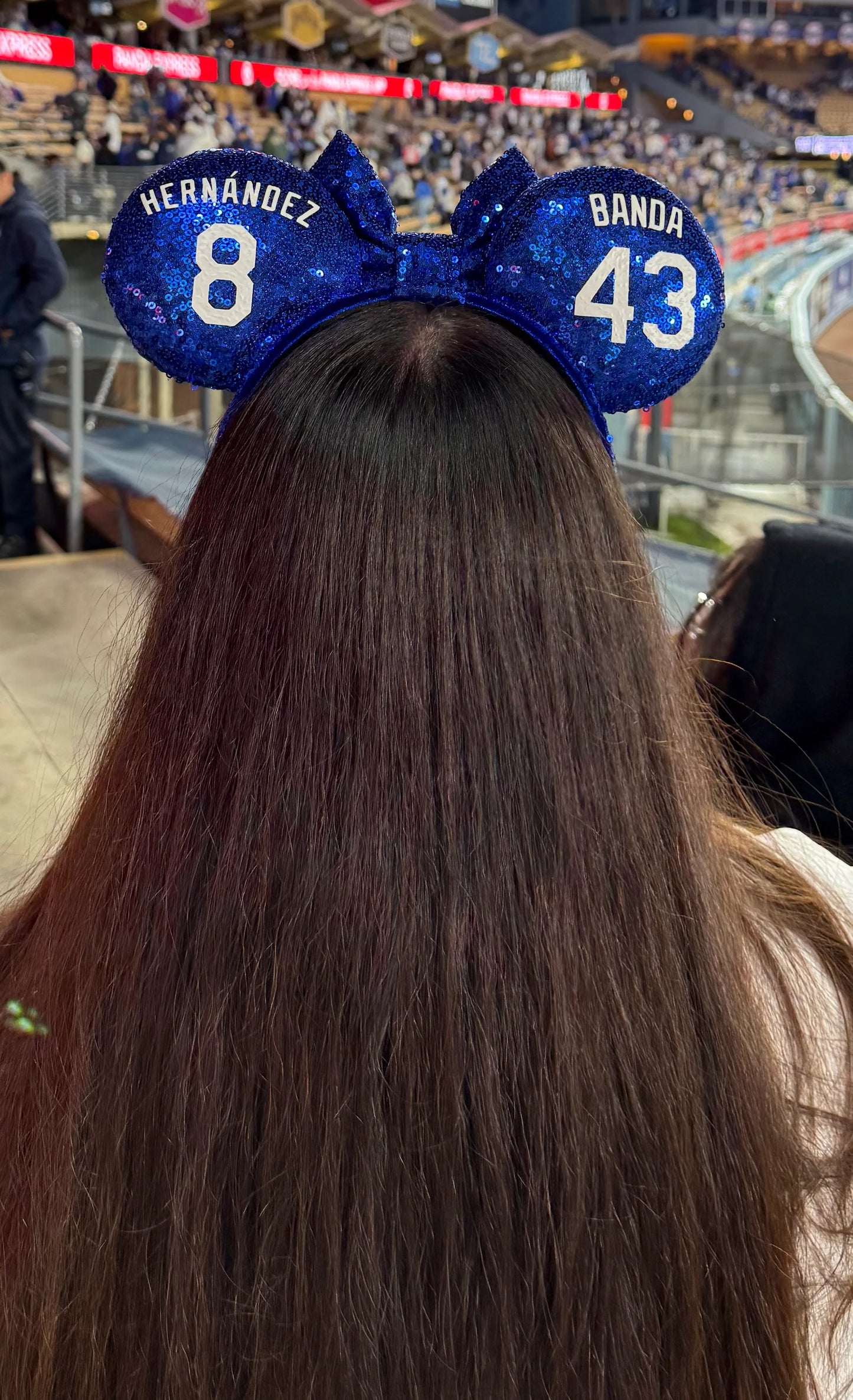 Cherry Blossom LA Boys in Blue Ears