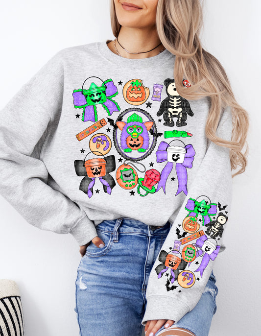 90's Kid favorites Unisex Crewneck Sweater