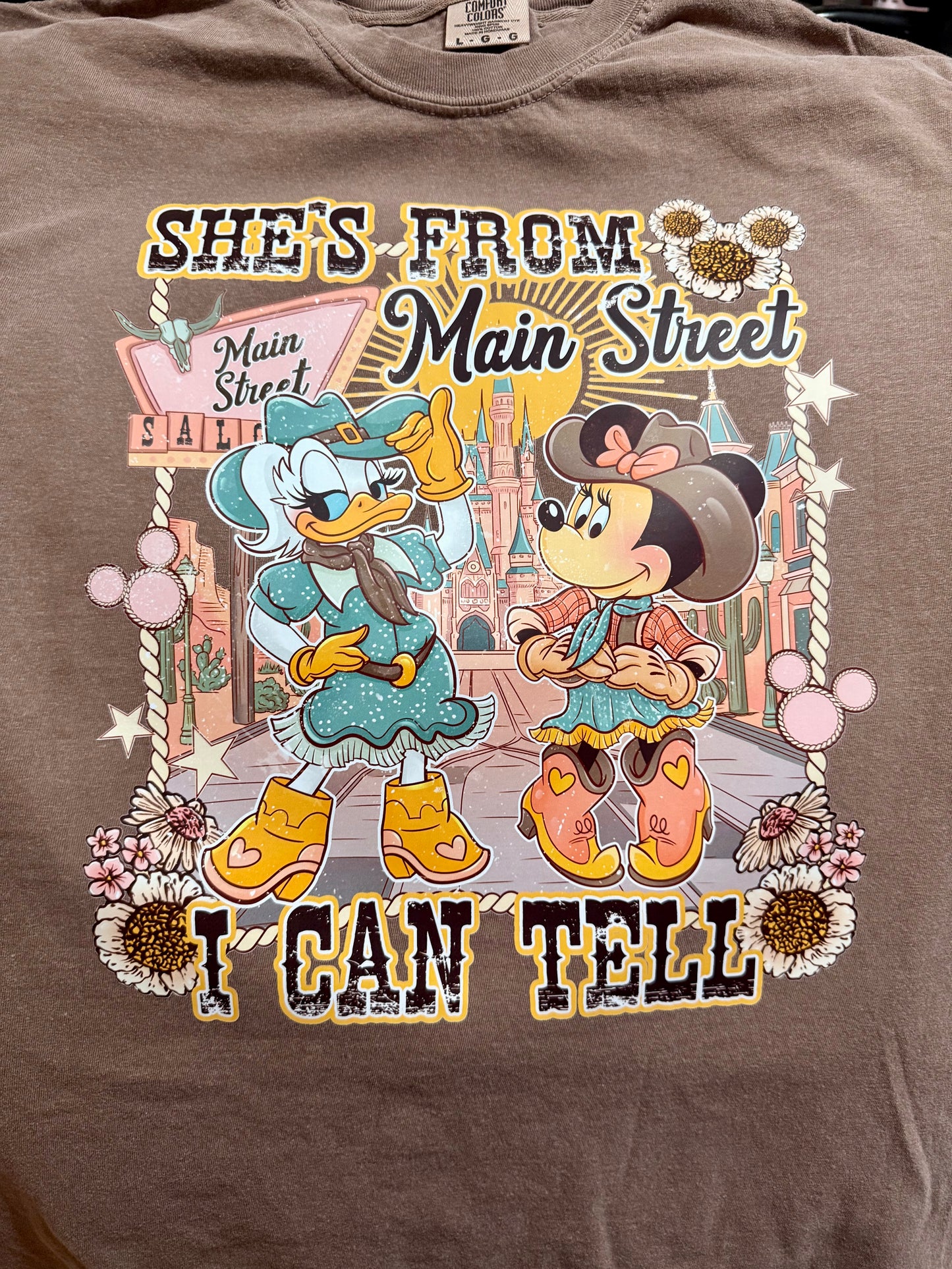She's from Main St. Adult Unisex T-Shirt
