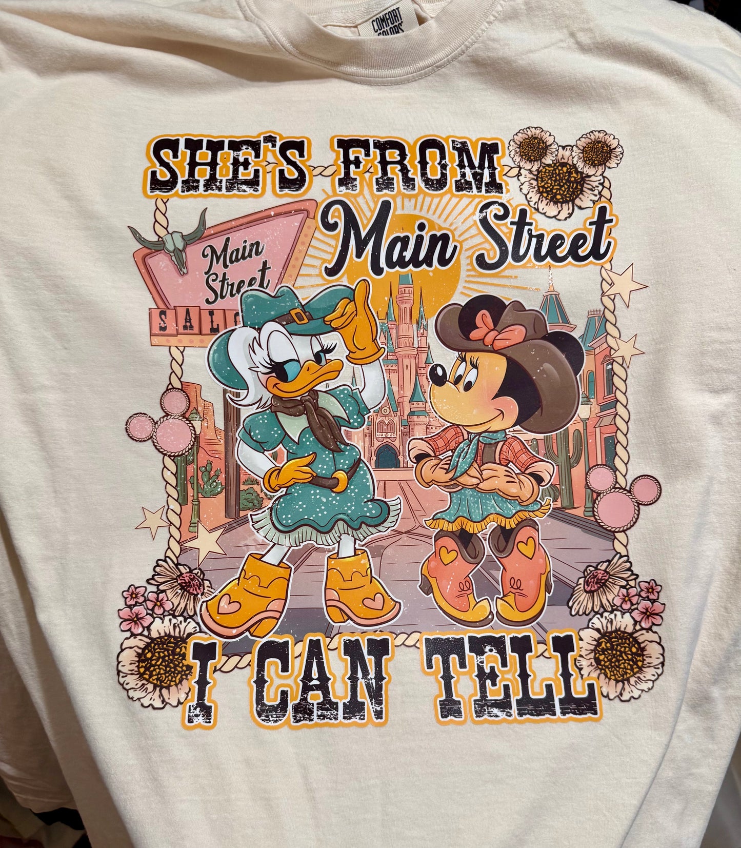 She's from Main St. Adult Unisex T-Shirt